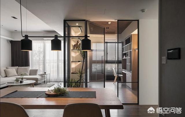 客厅和书房哪个隔断更好?