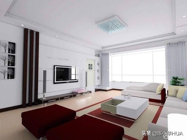 电视背景墙看起来怎么样？