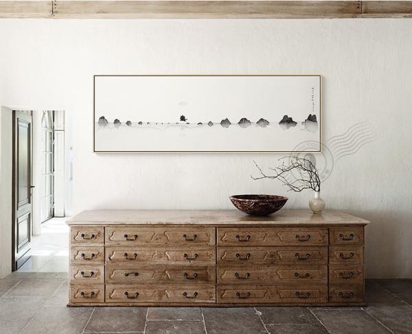 当家装遇到一幅艺术画，会擦出什么样的火花？