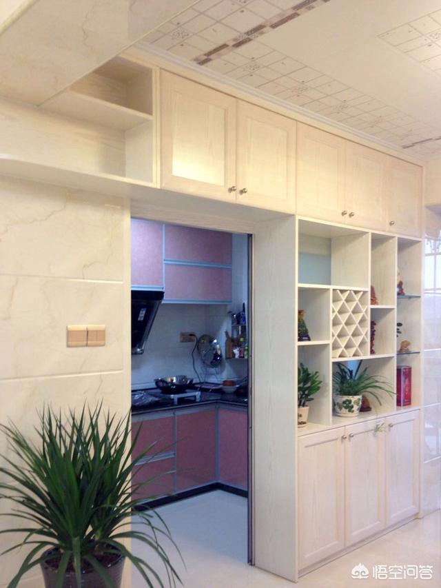 厨房怎么做隔绝距离都雅又适用？