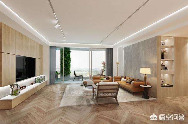 精拆房全屋地板和门都是原木色，墙面和柜子用什么颜色搭配？