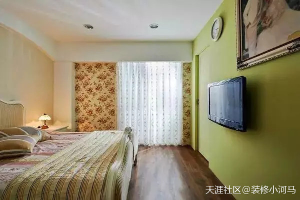 复古田园气概拆修效果图，惬意温馨的家居(转载)