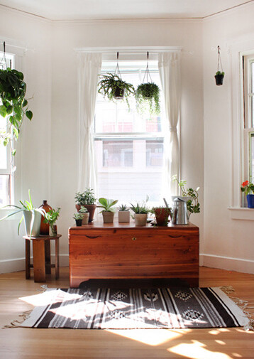 美式独身女郎的复古气概拆修效果图(转载)