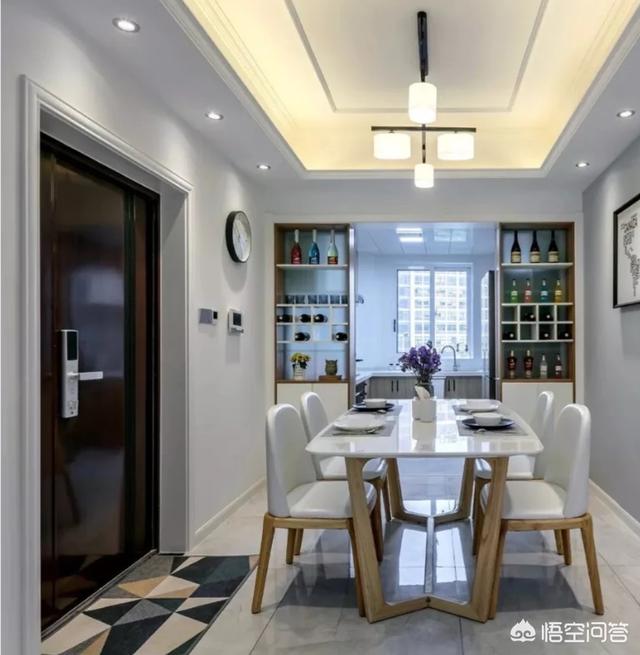 客厅、餐厅、厨房是一体的，怎么设想拆修好？