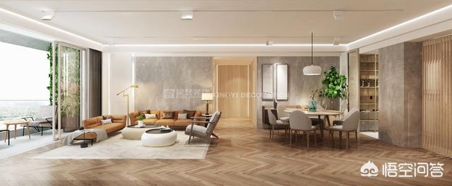 精拆房全屋地板和门都是原木色，墙面和柜子用什么颜色搭配？