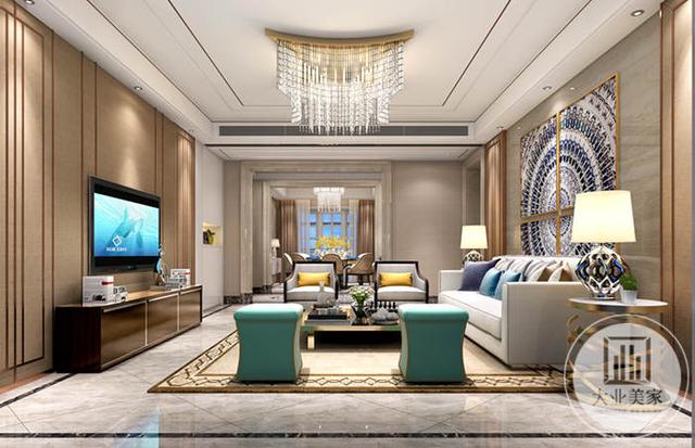 拆修客厅以什么色彩为主比力好？