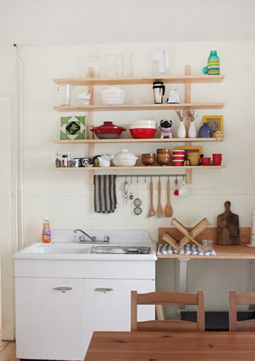 美式独身女郎的复古气概拆修效果图(转载)