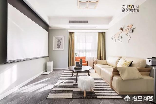 想要把家里客厅拆修一下，有哪些有创意的设想呢？喜好如今气概的客厅？