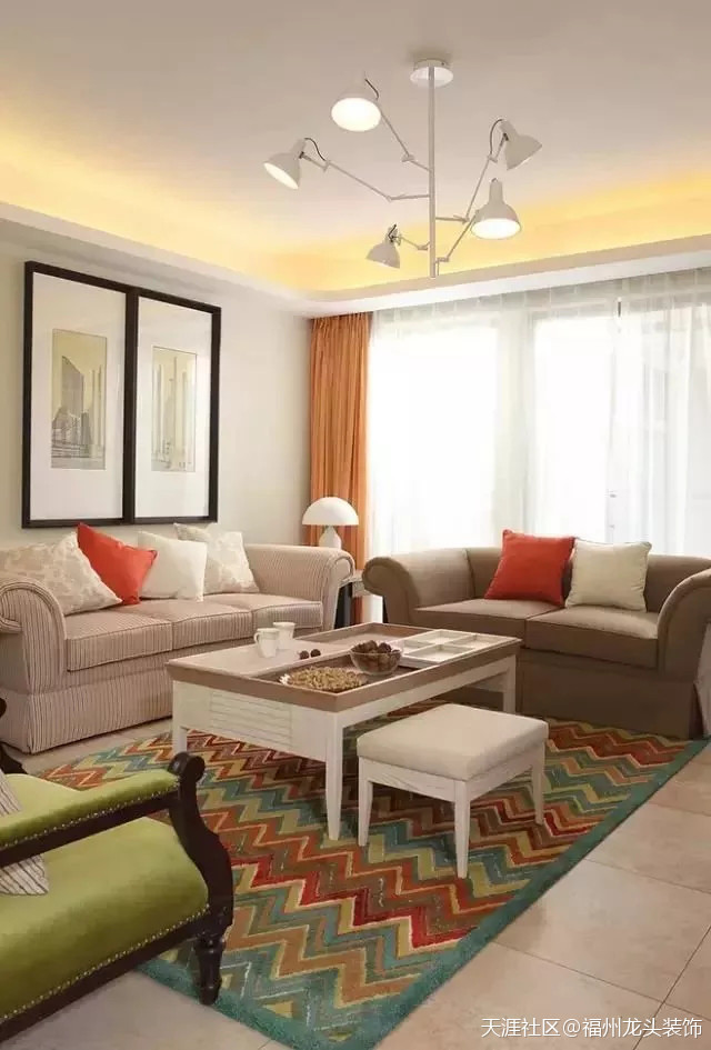 2019年最新客厅拆修效果图