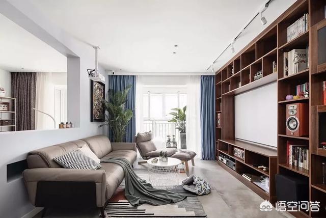 想要把家里客厅拆修一下，有哪些有创意的设想呢？喜好如今气概的客厅？