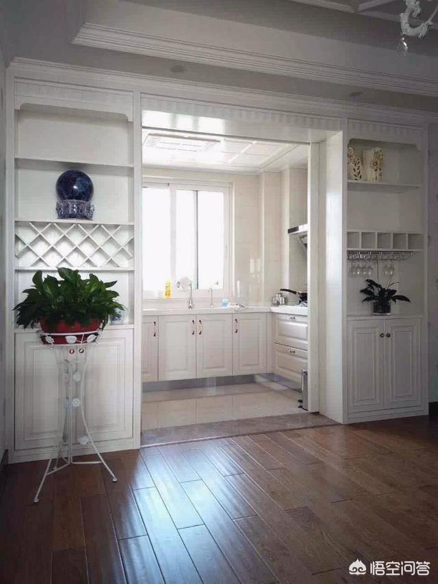 厨房怎么做隔绝距离都雅又适用？