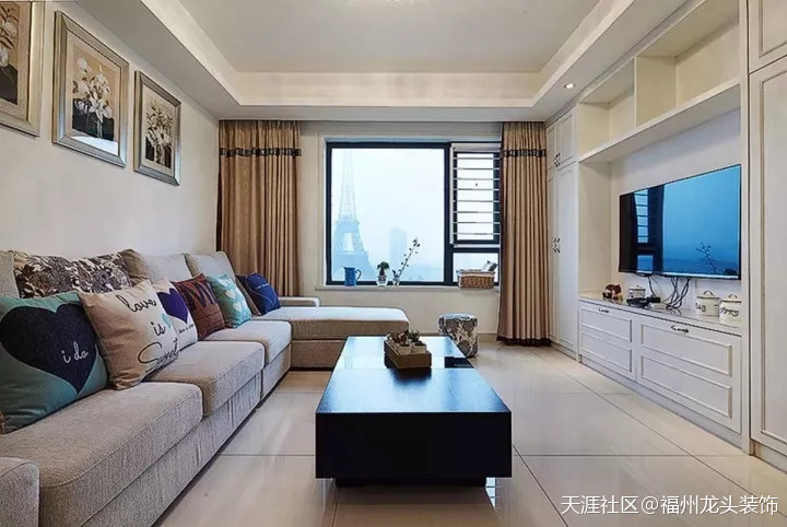 2019年最新客厅拆修效果图