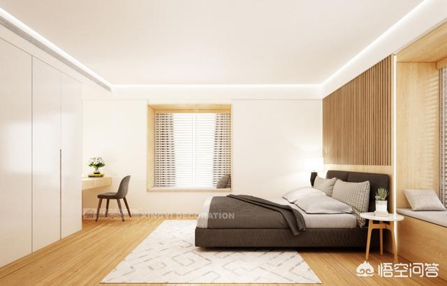 精拆房全屋地板和门都是原木色，墙面和柜子用什么颜色搭配？