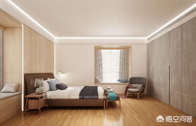 精拆房全屋地板和门都是原木色，墙面和柜子用什么颜色搭配？