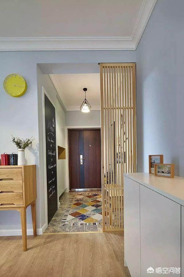 玄关屏风用什么做隔绝距离好？