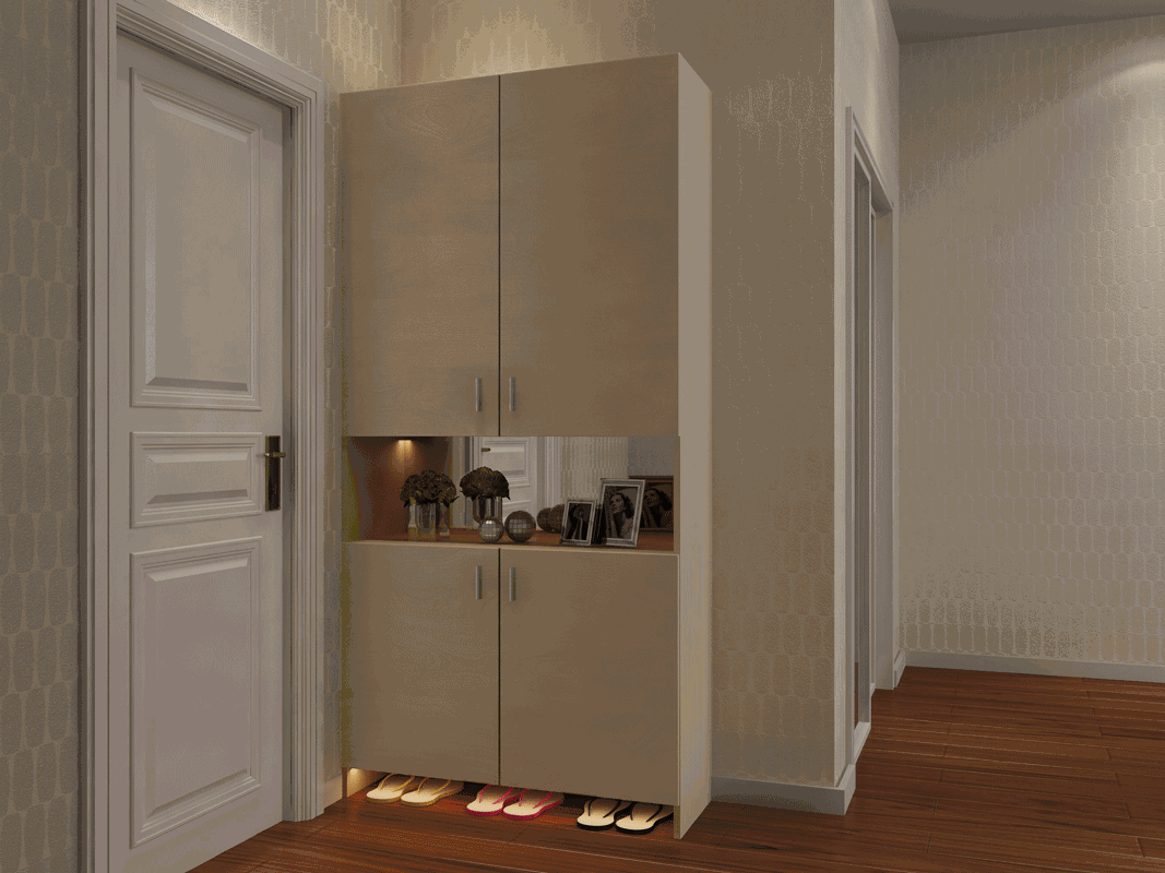 一进门就是客厅，该如何设想？