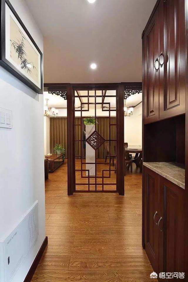 玄关屏风用什么做隔绝距离好？