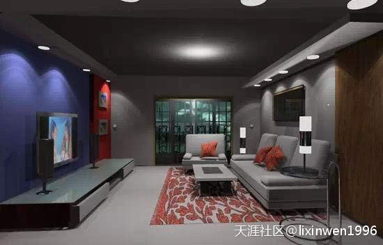 柳州客厅拆修效果图(转载)