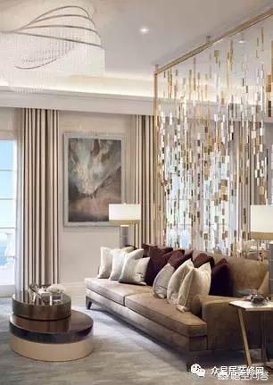 客厅太长怎么设想？用什么隔绝距离好？