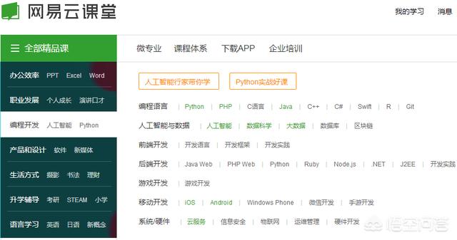 学编程有哪些好点的网站?