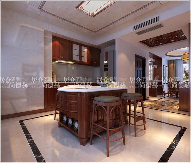 房子拆修，我想做成中式气概。各人有什么好的建议？