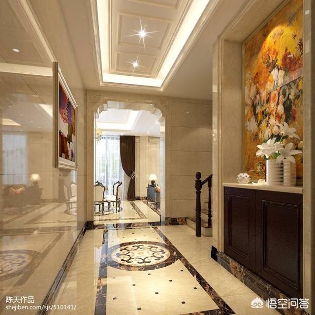 客厅的过道该若何吊顶？