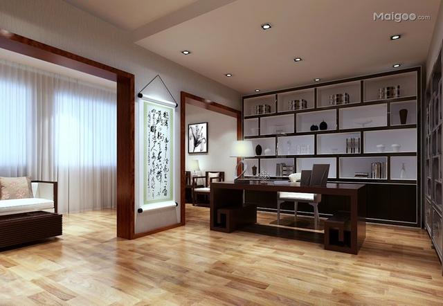 若何设想开放式书房？ 有没有高颜值的开放式书房案例？