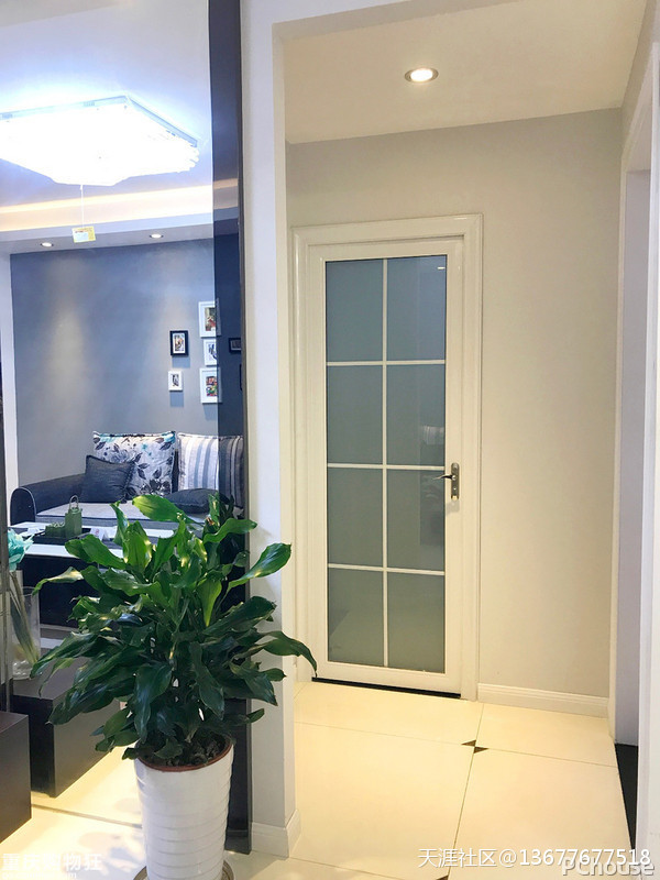 [图家粉饰实景案例】现代简约拆修气概 · 黑白灰时髦元素