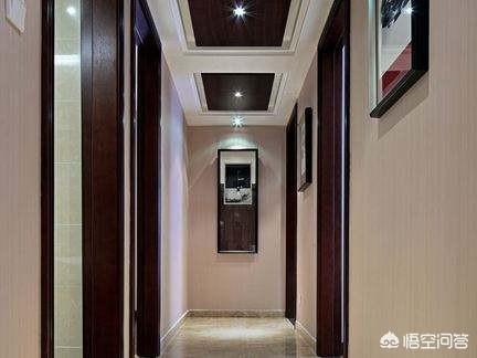 客厅的过道该若何吊顶？