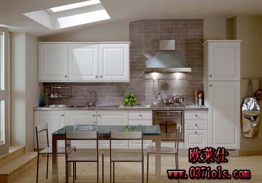 欧莱仕整体橱柜效果图  橱柜图片 厨房拆修效果图