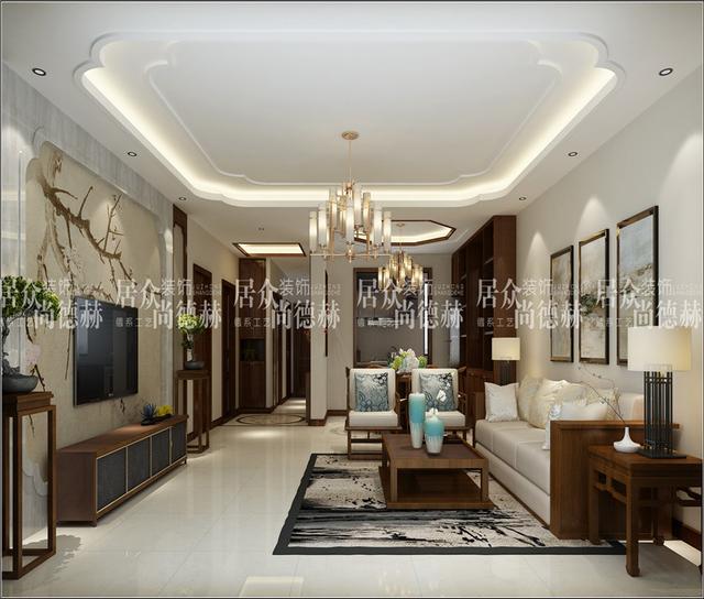 房子拆修，我想做成中式气概。各人有什么好的建议？