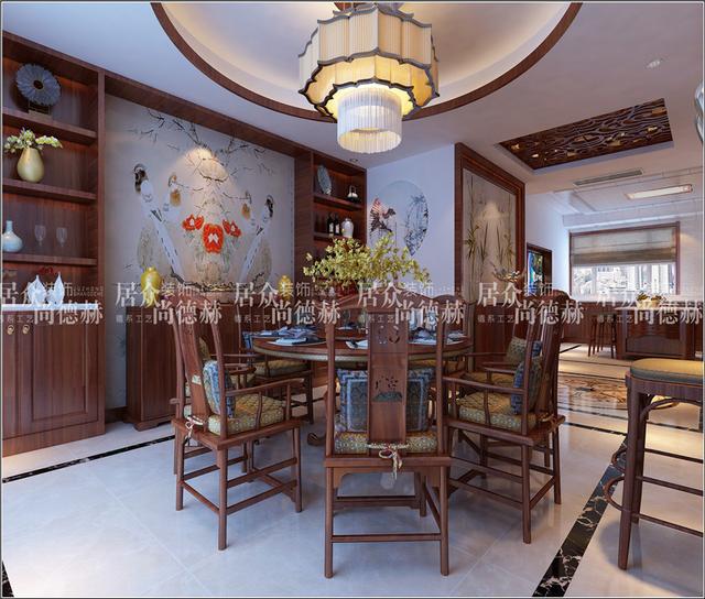 房子拆修，我想做成中式气概。各人有什么好的建议？