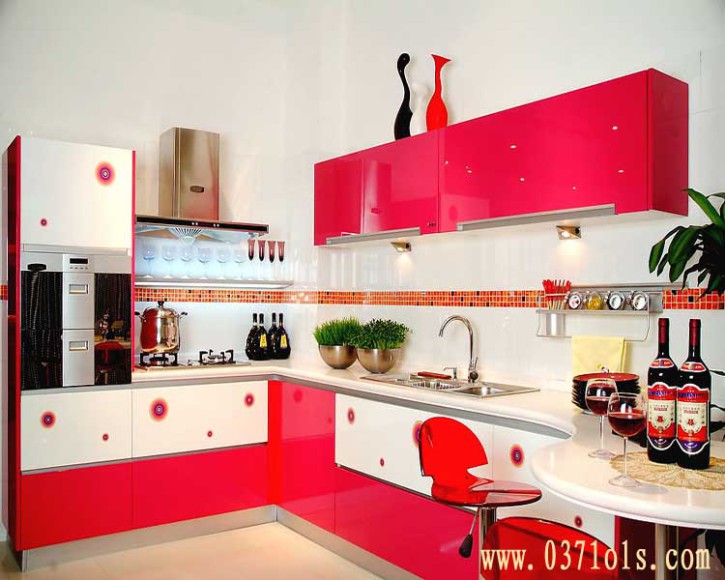 欧莱仕整体橱柜效果图  橱柜图片 厨房拆修效果图