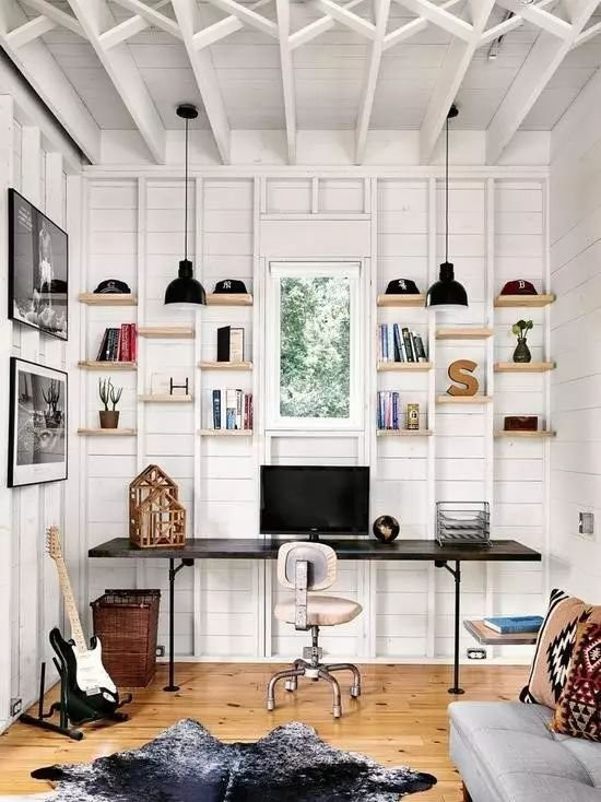 今天来分享几款小书房拆修效果图