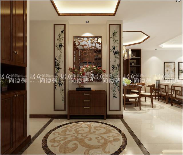 房子拆修，我想做成中式气概。各人有什么好的建议？