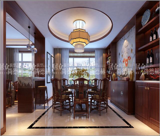 房子拆修，我想做成中式气概。各人有什么好的建议？