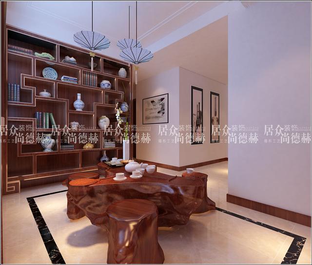 房子拆修，我想做成中式气概。各人有什么好的建议？