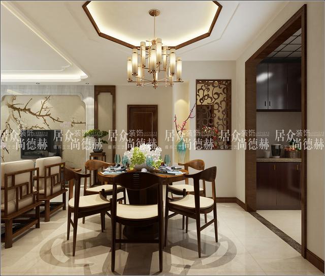 房子拆修，我想做成中式气概。各人有什么好的建议？