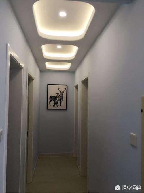 客厅的过道该若何吊顶？