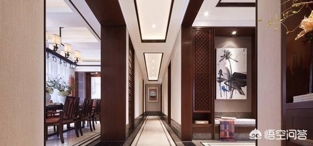 客厅的过道该若何吊顶？