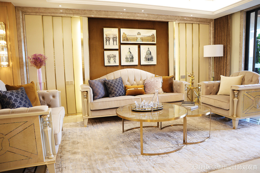 欧式气概拆修效果图，当她说生活需要浪漫