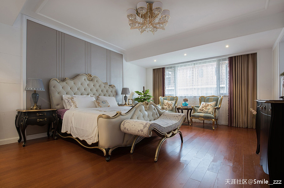 简欧气概的别墅拆修设想，为你打造你所热爱的家