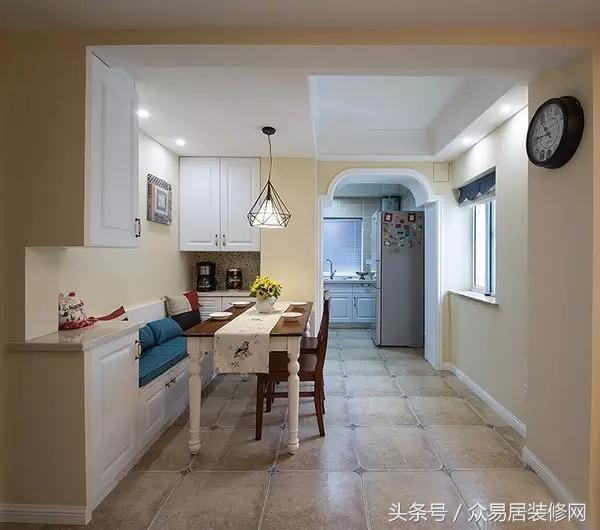 厨房无门该怎么隔绝距离？