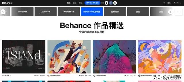 设想师们经常逛的网站有哪些？