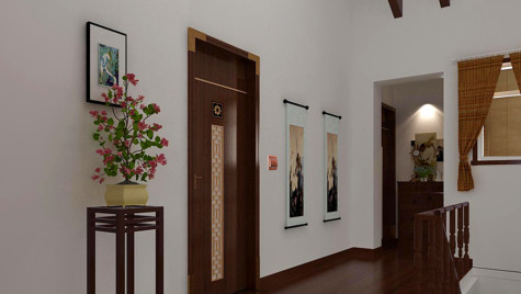 别墅拆修效果图深研究 中西古典合璧显特色