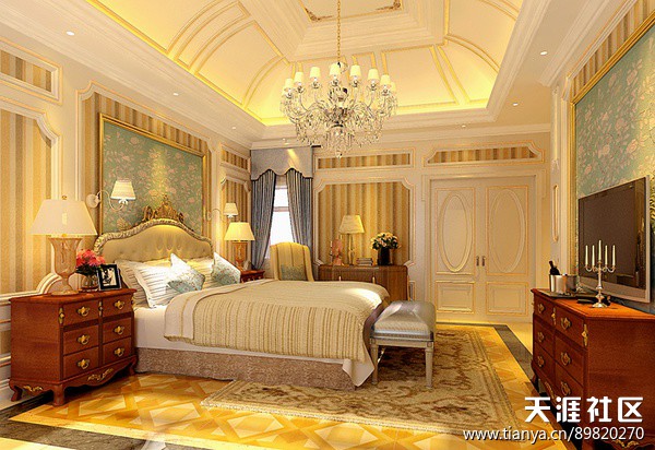 北京御墅法度欧式新古典拆修效果图