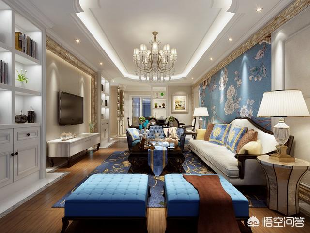 简欧气概的客厅怎么拆修更好？