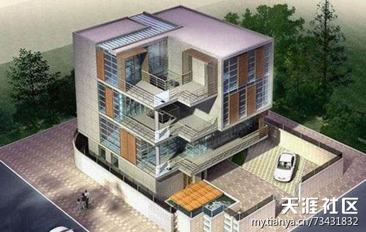 [创意生活]欧式别墅图片大全之外不雅效果图(贴图)