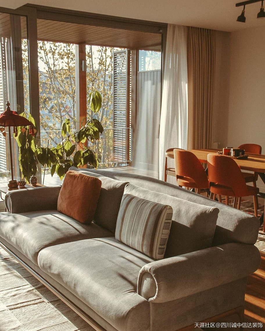 看看那种原木风拆修设想，新房如许拆几乎完美（成都温江）(转载)