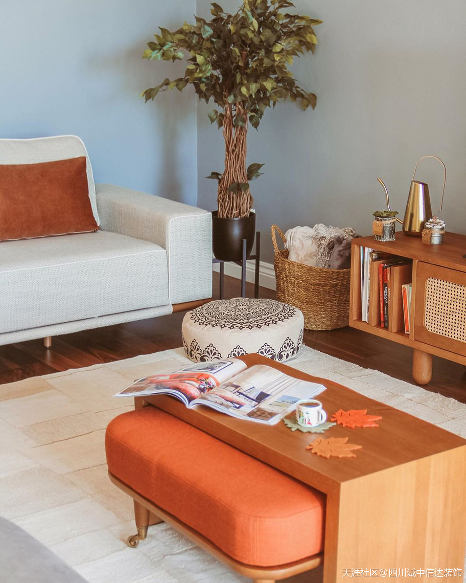 看看那种原木风拆修设想，新房如许拆几乎完美（成都温江）(转载)